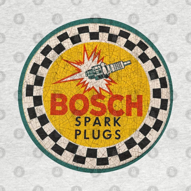 Bosch Vintage Spark plugs by Midcenturydave